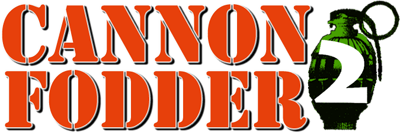 Cannon Fodder 2 logo for Amiga